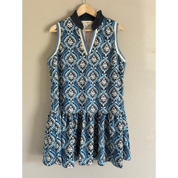 NEW Umgee Elevated Navy Sleeveless  Athletic Dress || Small - Picture 1 of 7